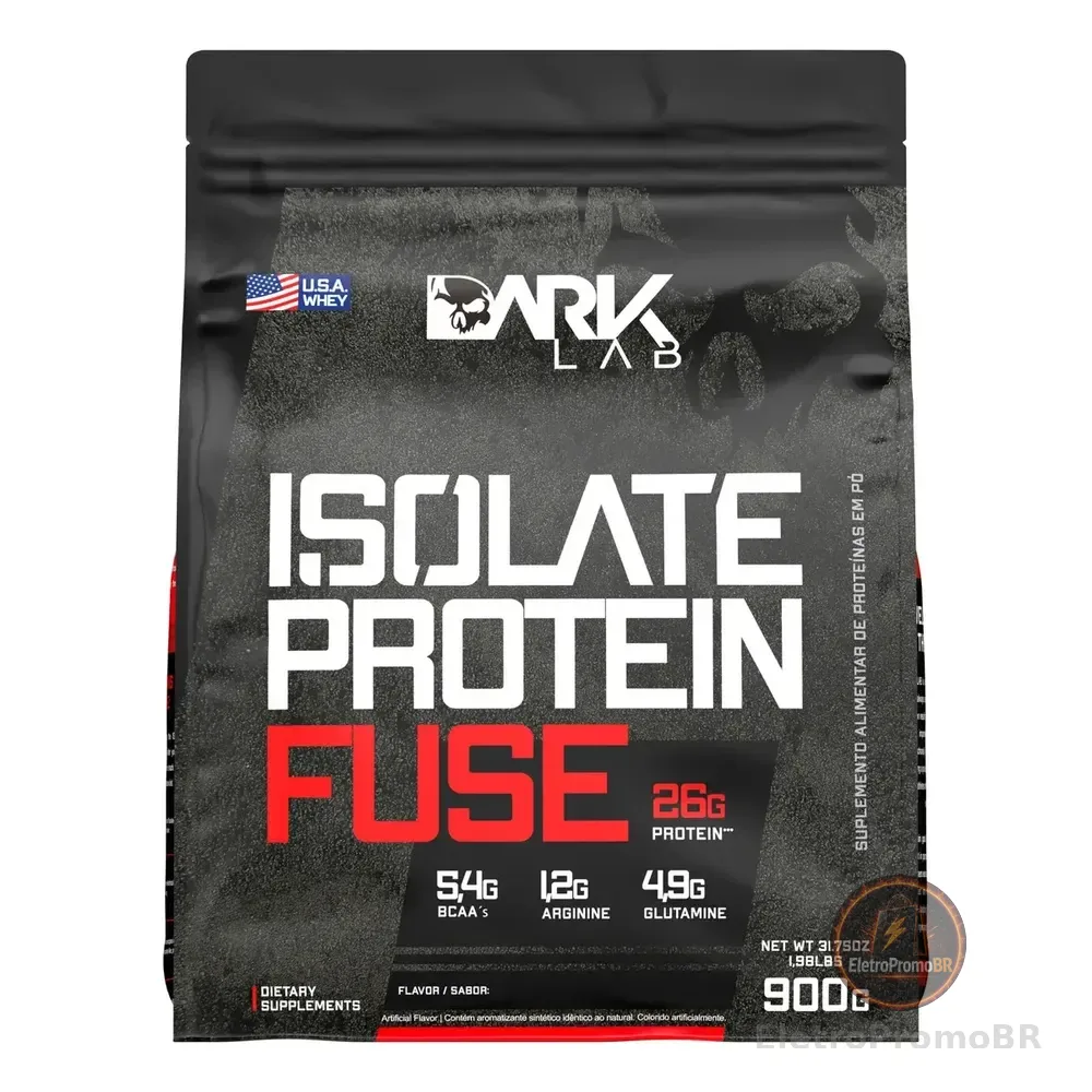 Whey Isolate Protein Fuse 900g Dark Lab Sabor Baunilha