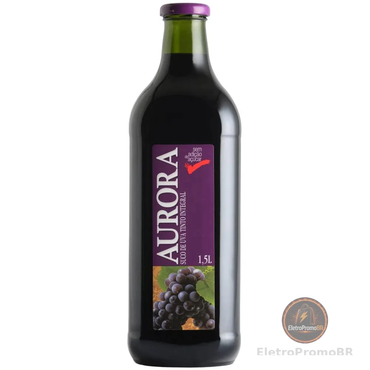 Suco de Uva Integral Aurora tto 1,5l vd