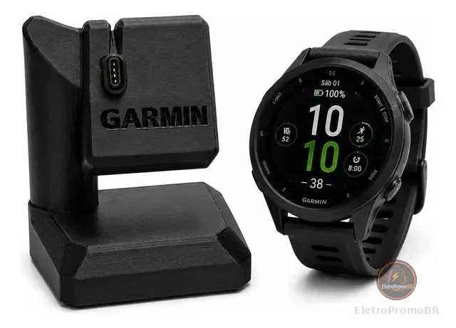 Suporte Padrao Base Carregador Garmin Preto