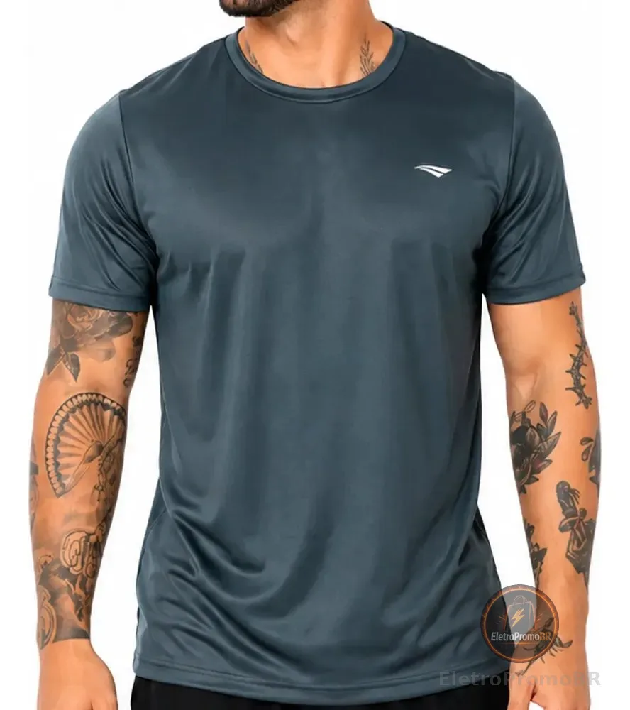 Camiseta Masculina Penalty Treino X Academia Original Cinza-escuro G