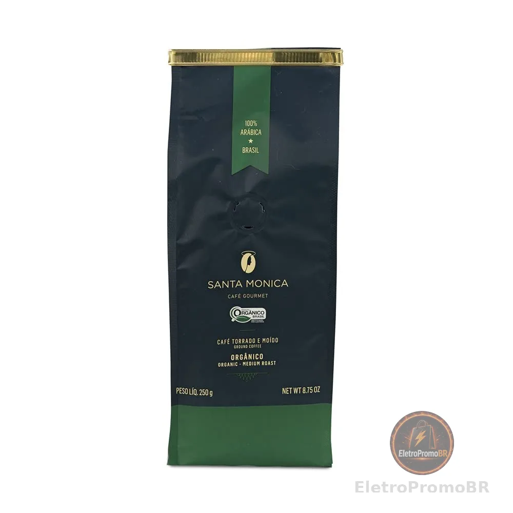 Café Santa Mônica Orgânico Moído 250g