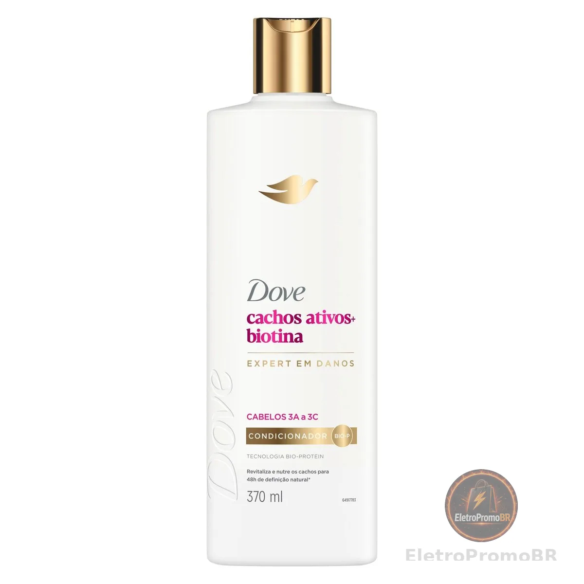 Dove Condicionador Cachos Ativos + Biotina 370ml
