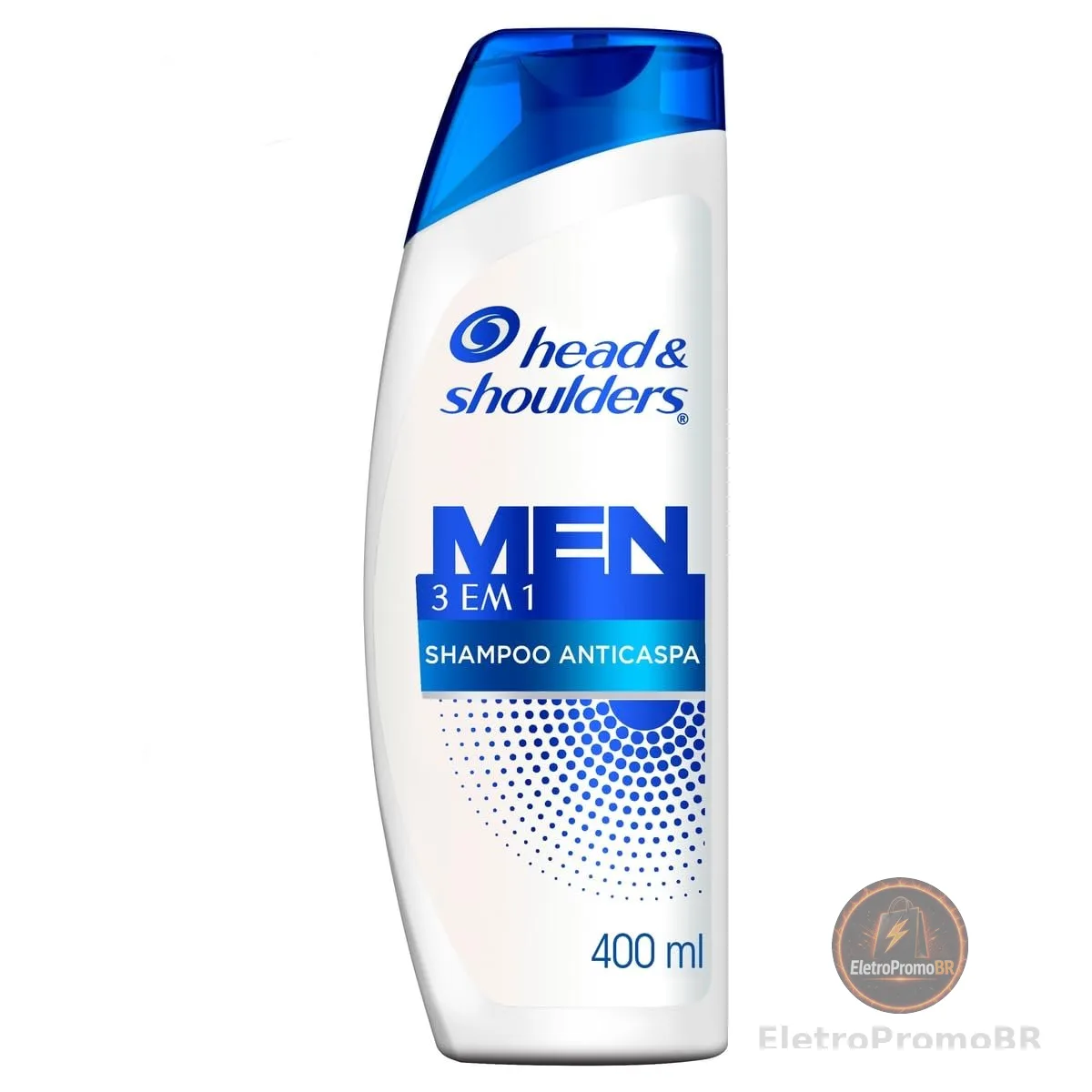 Head & Shoulders Shampoo Anticaspa Men 3 em 1, 400 ml