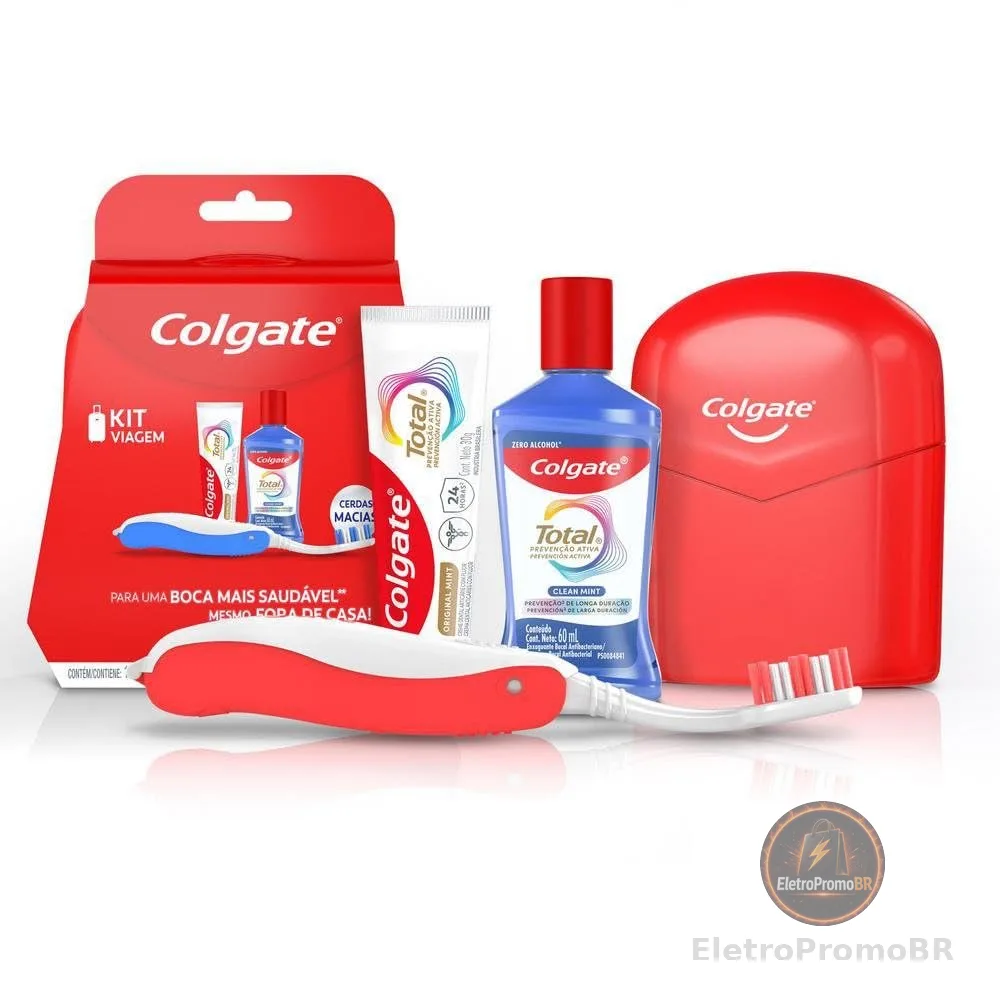 Colgate Kit de Higiene Bucal para Viagem