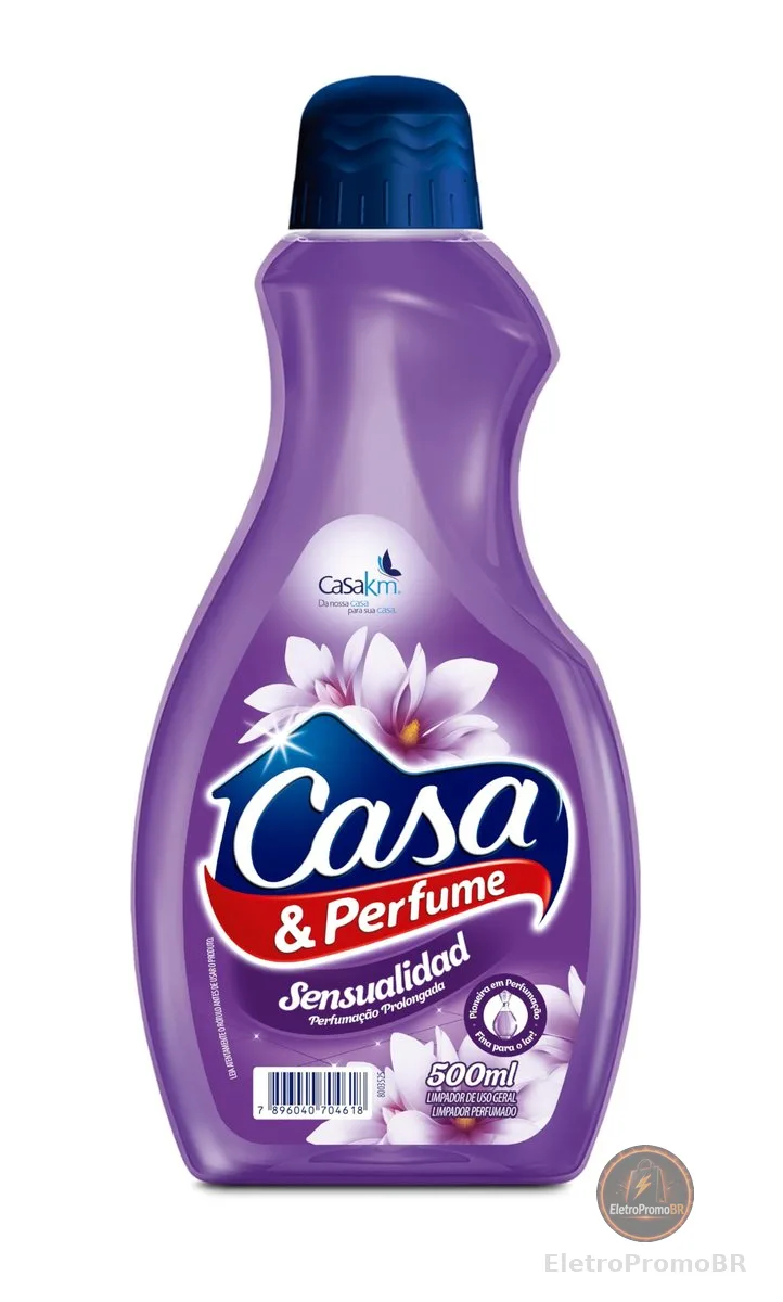 Casa Km Limpador Perfumado Para Pisos Casa & Perfume Sensualidad 500 Ml (Pacote De 1)
