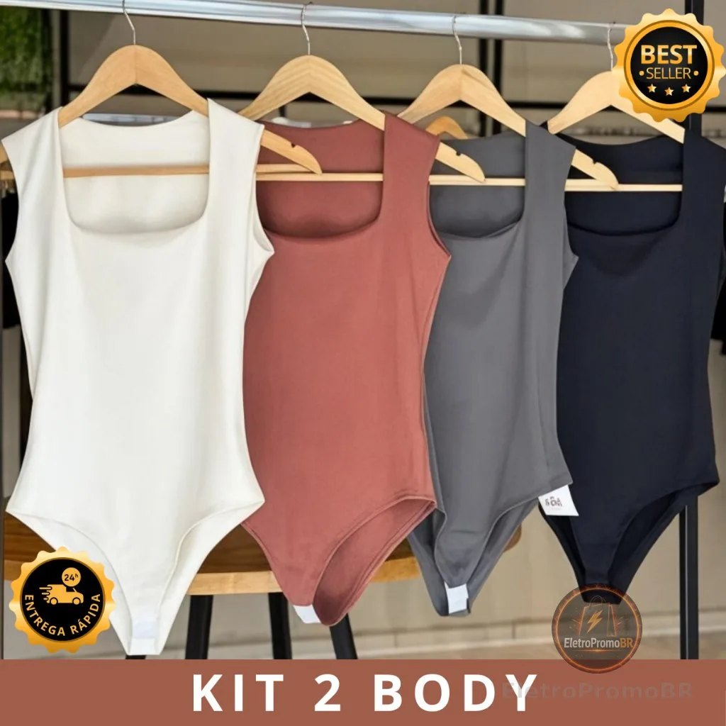 BODY FEMININO SUPLEX REGATA FORRO DUPLO PREMIUM