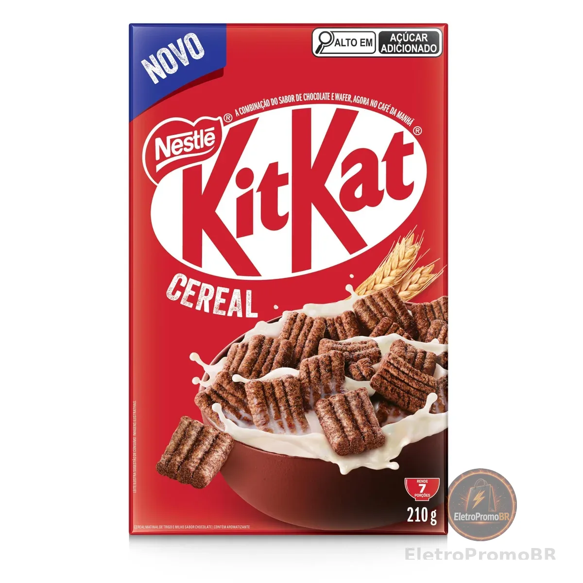 Cereal Matinal Chocolate Kitkat Caixa 210g