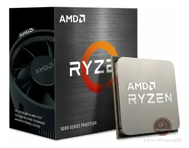 Processador Amd Ryzen 5 5500 3.6ghz 4.2ghz Max Turbo Cache 1