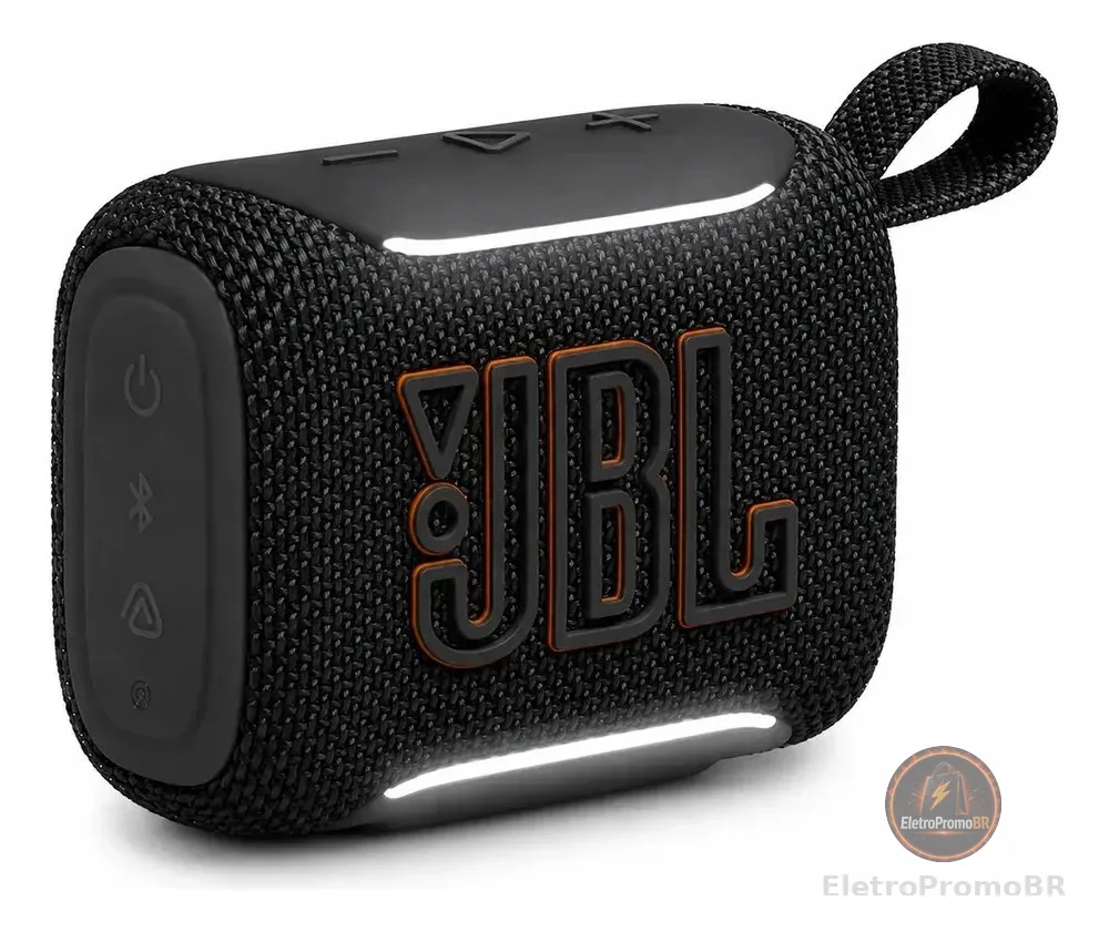 Caixa Som Jbl Go 5 Bluetooth Portátil Prova Dágua Preto