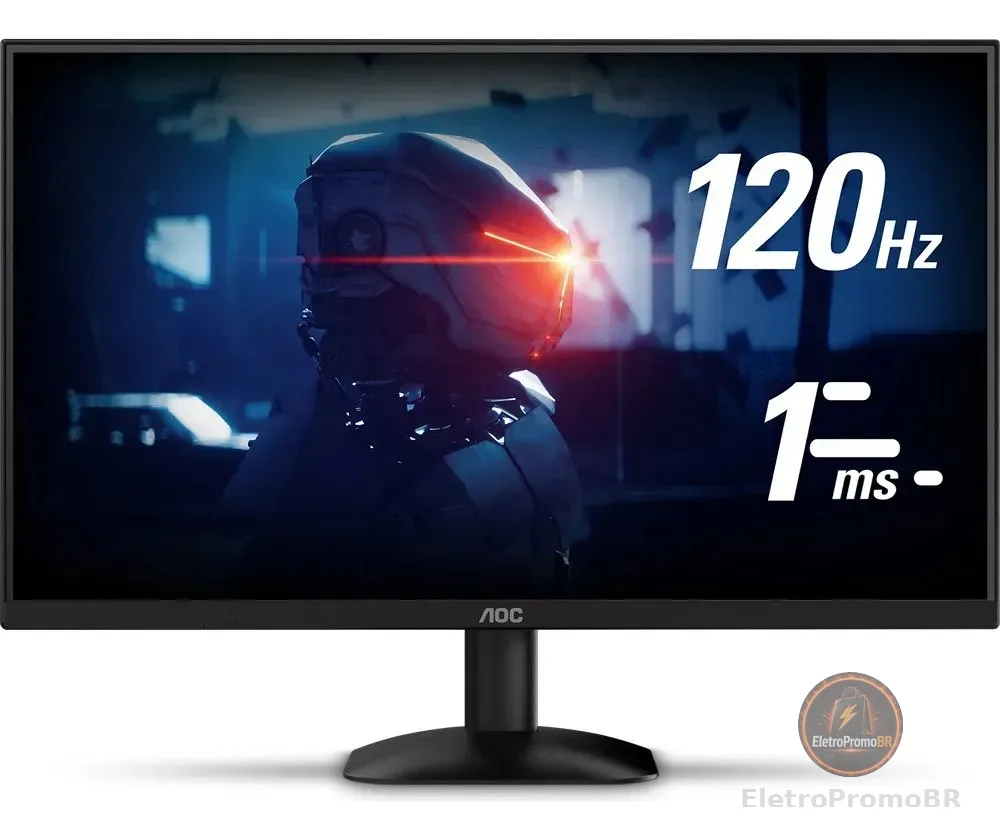 Monitor AOC 27" 120Hz 1ms Gaming IPS Adaptive-Sync 27B35H Preto