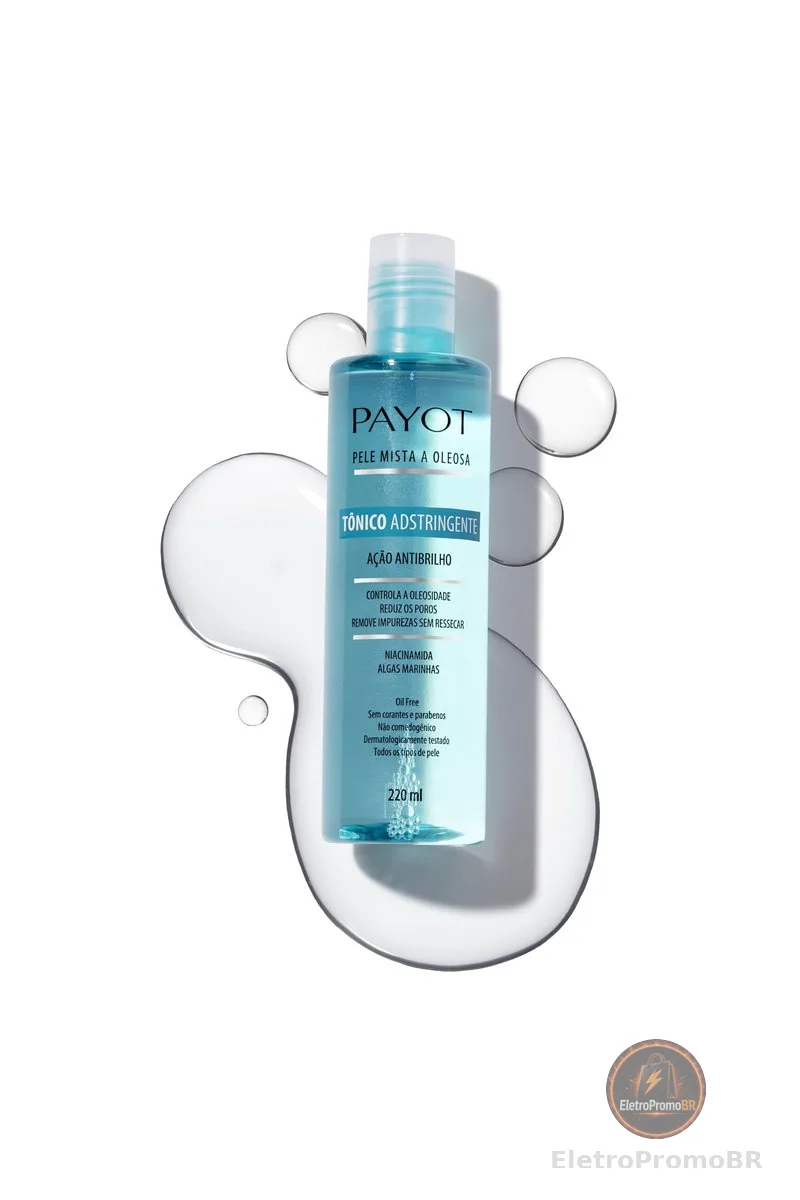 Tônico Adstringente PAYOT Pele Mista a Oleosa - 220 ml