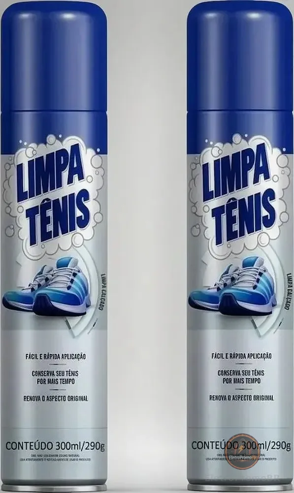Limpa Tênis Premium Petroplus (2 Unidades) Cinza