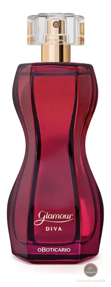 Perfume Glamour Diva O Boticário Deo Colônia 75ml Feminino