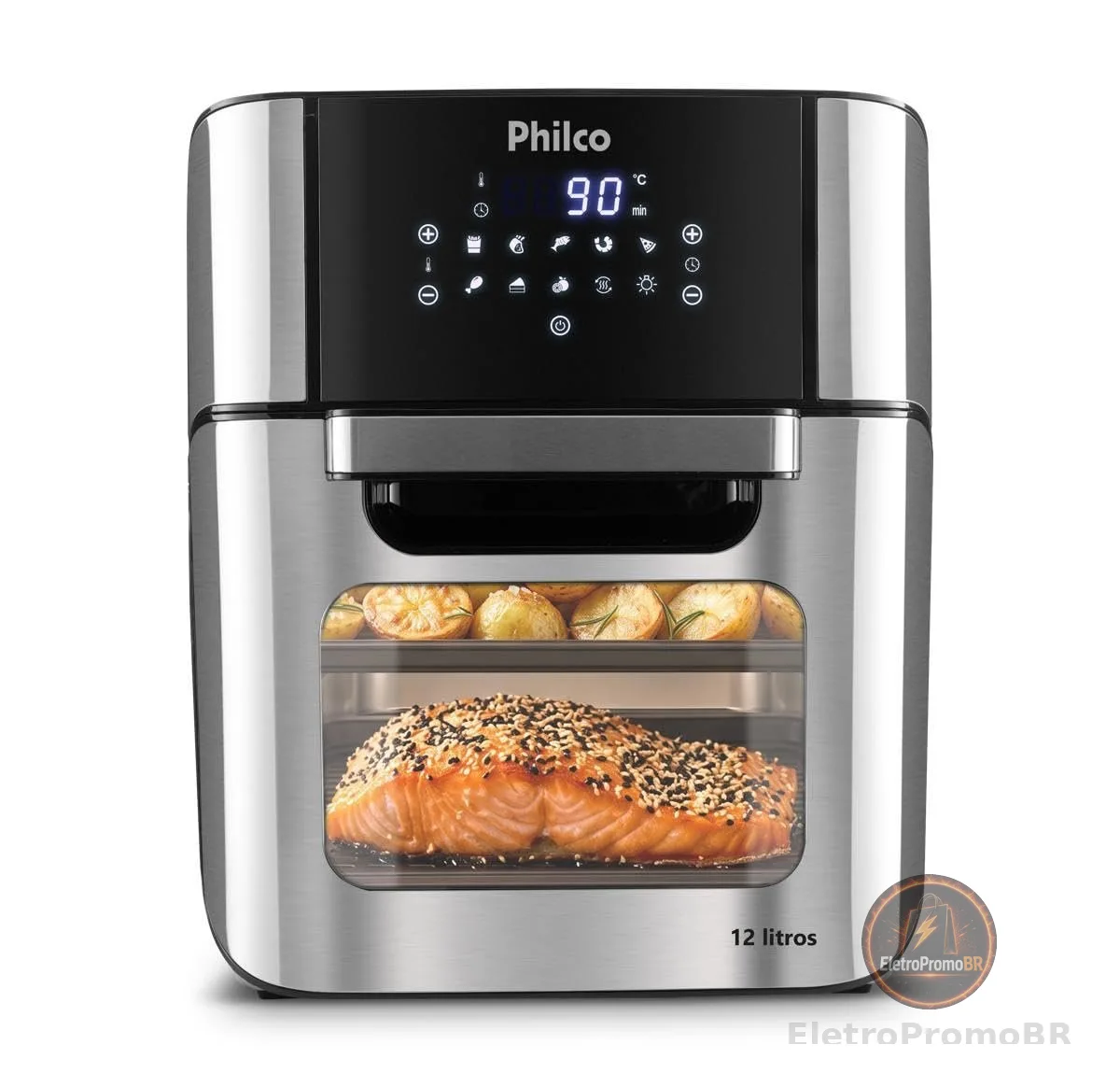 Fritadeira Philco Air Fryer Oven 12L PFR2200P - 127V