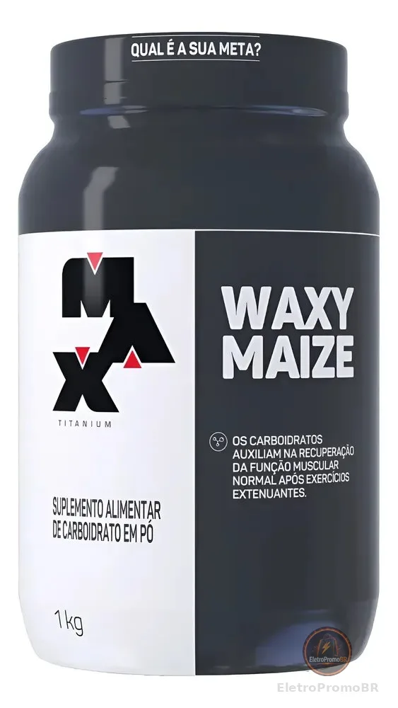 Waxy Maize Max Titanium 1kg Sem Sabor