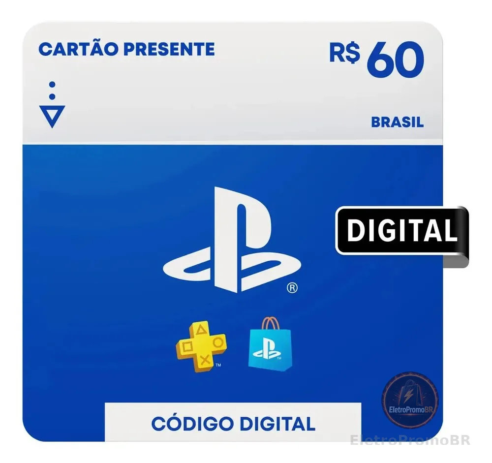Cartão Presente Playstation Store Brasil