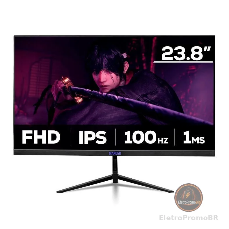 Monitor Gamer Mancer Horizon Z3, 23.8 Pol, IPS, FHD, 1ms, 100Hz, HDMI/VGA, MCR-HZ3N24-BL1