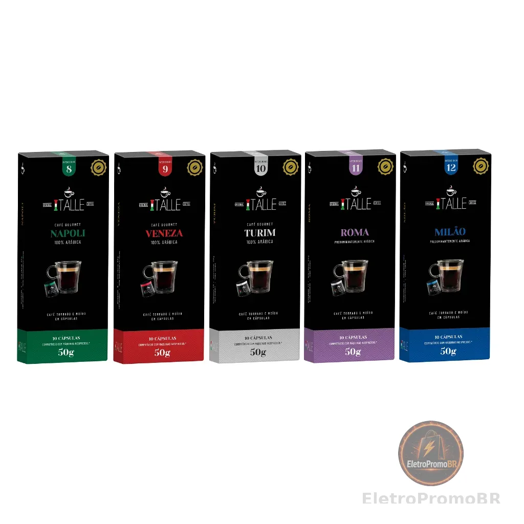 Cápsulas Nespresso Café Italle 50 Unidades