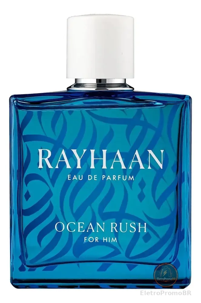 Perfume Masculino Rayhaan Ocean Rush Eau De Parfum 100ml