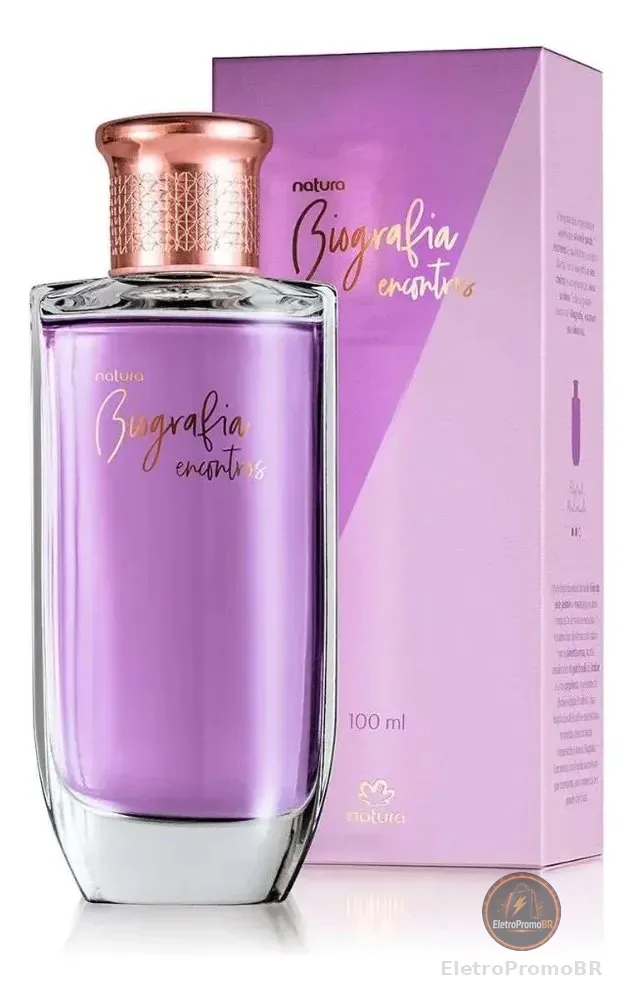 Perfume Biografia Encontros Natura Feminino 100ml