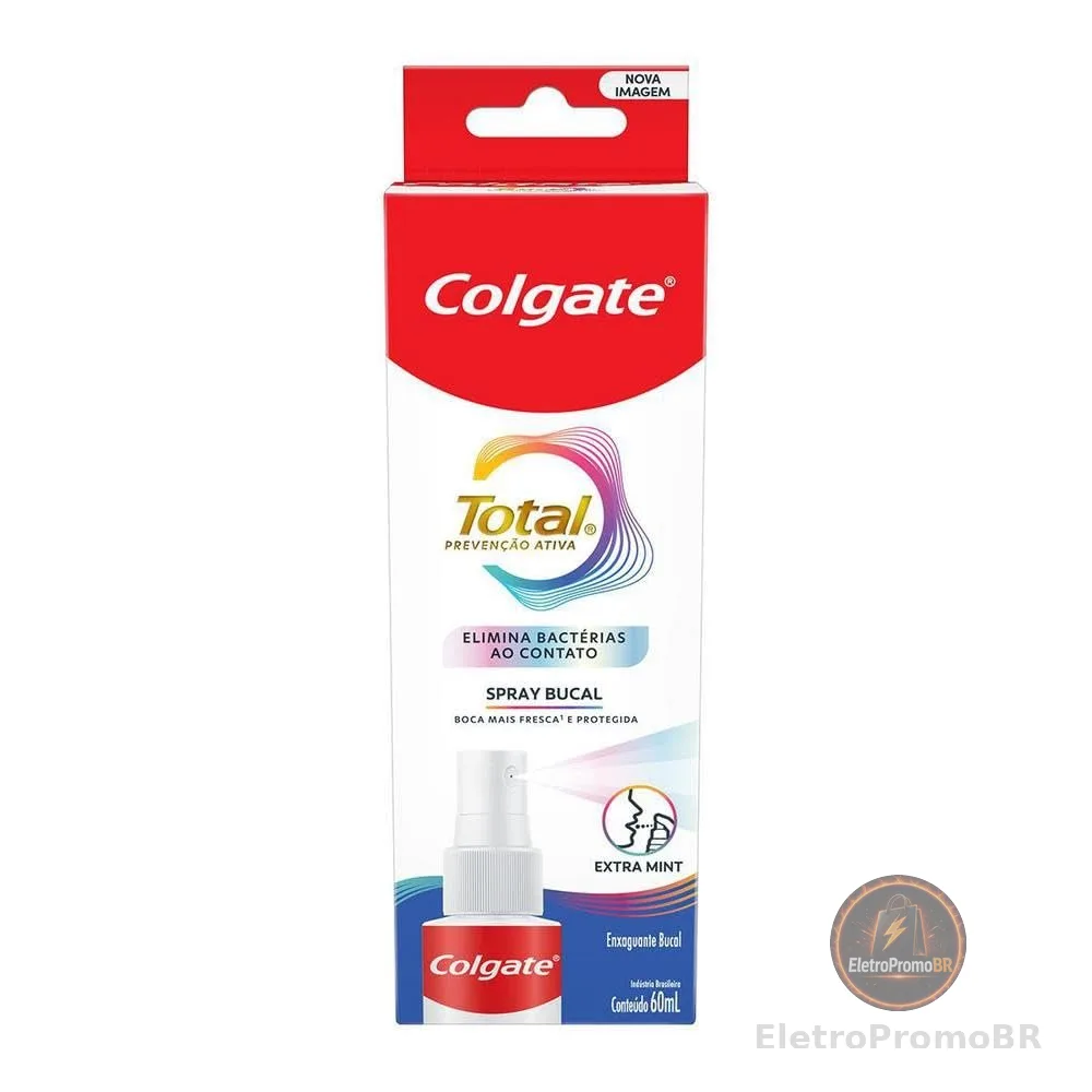 Colgate Total Spray Bucal Antibacteriano Refrescante, 60ml