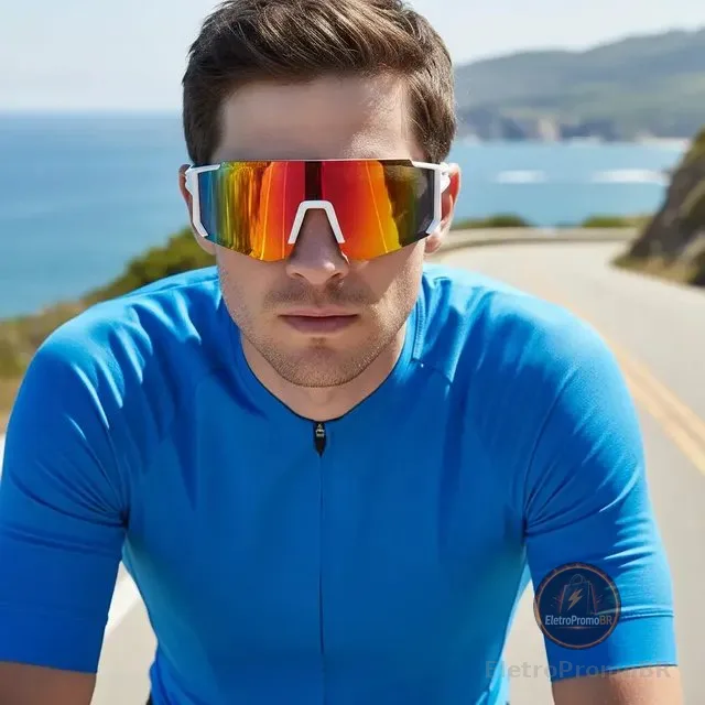 Óculos De Sol Esportivo Corrida Ciclismo Volei Pace Hup Bike