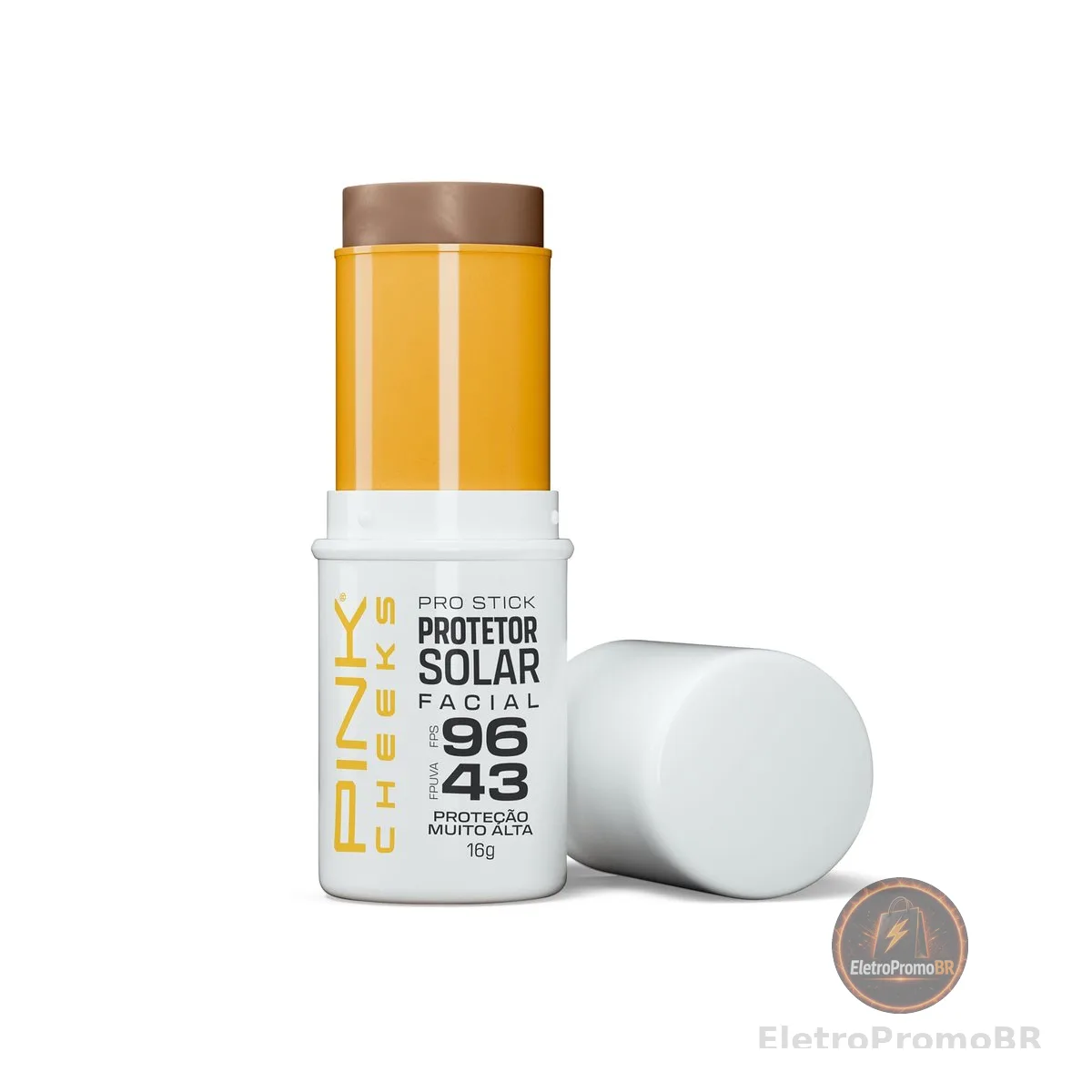 Pro Stick Protetor Solar Facial FPS96 PRO30 14g Pink Cheeks