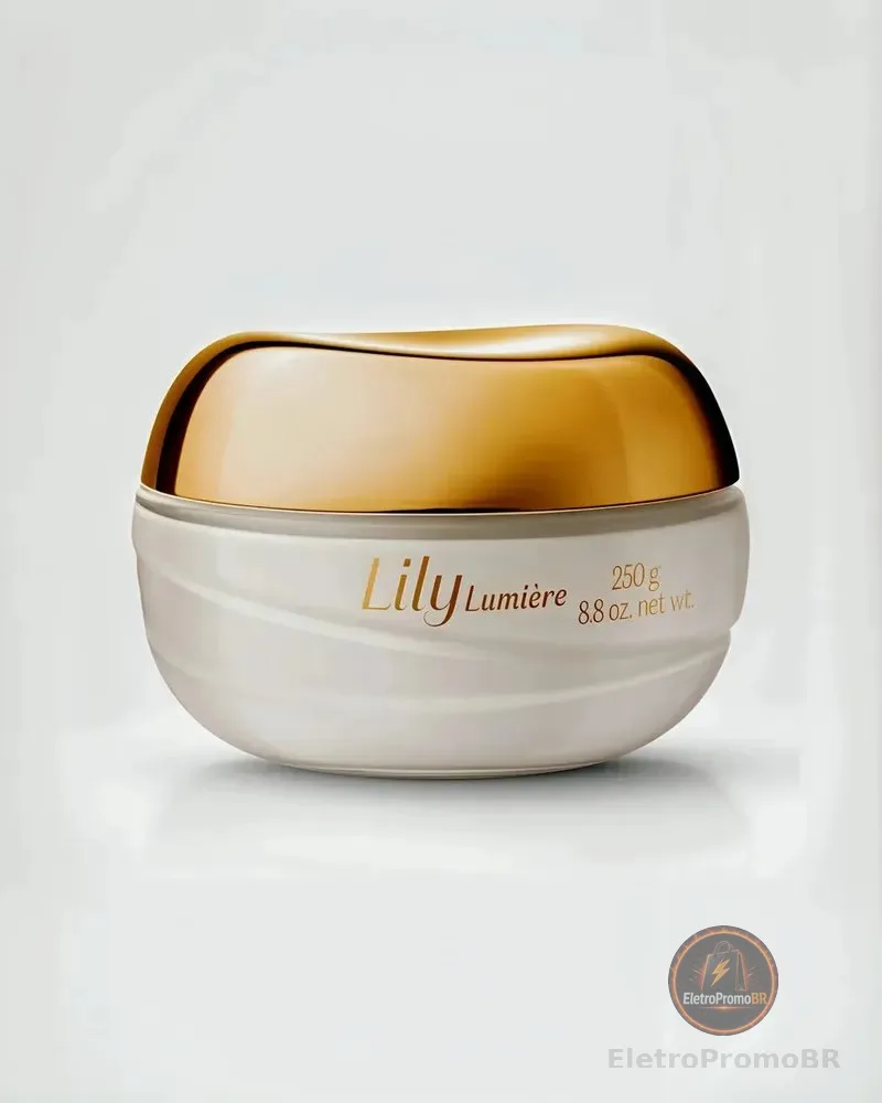 Lily Lumière Creme Acetinado Hidratante Corporal O Boticário 250g