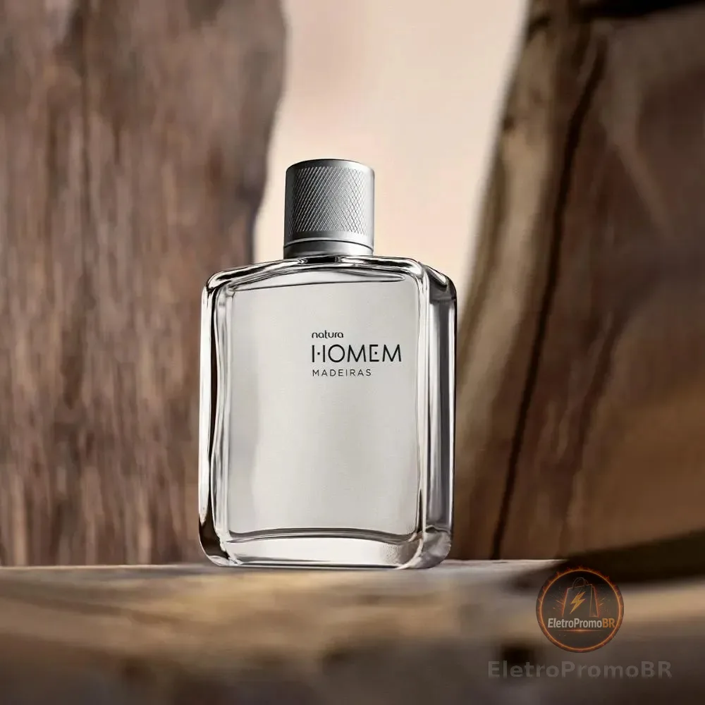 Perfume Natura Homem Madeiras Desodorante Colônia - 100 Ml