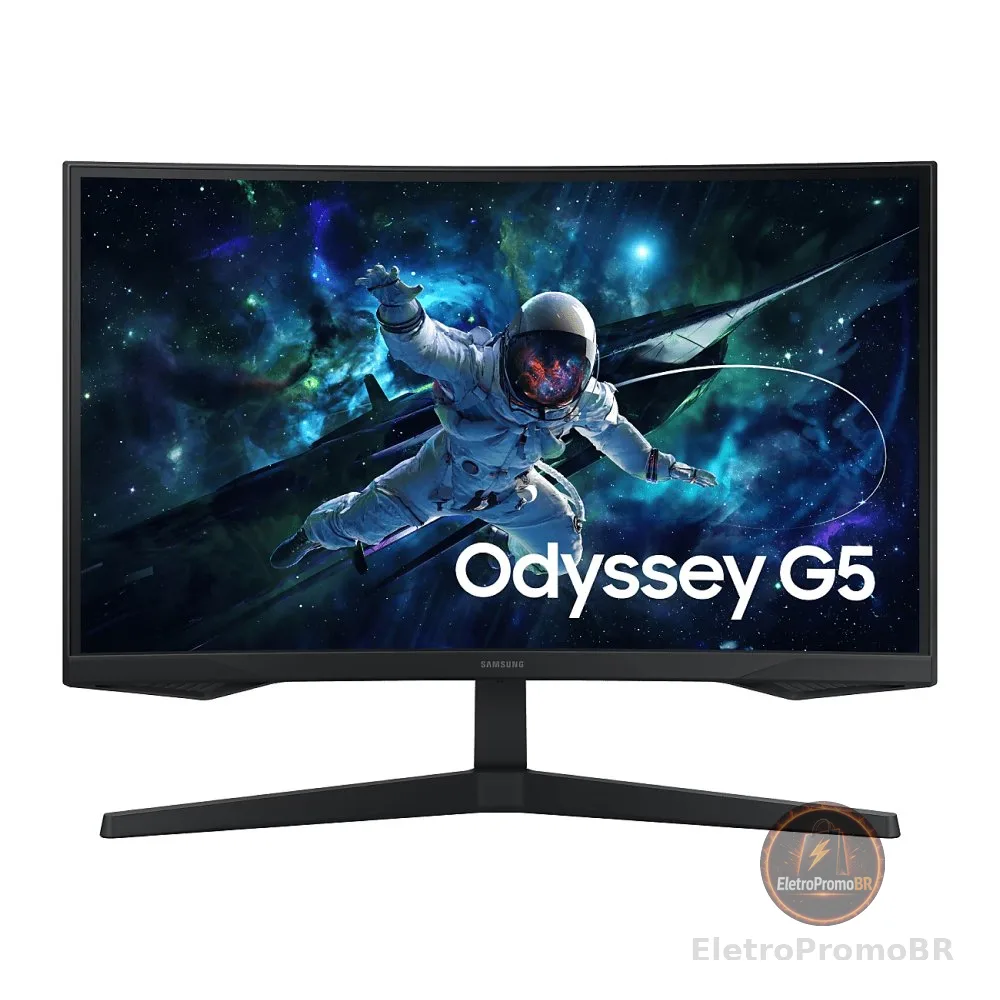 Monitor Curvo Gamer Samsung Odyssey G5 32" QHD 165Hz HDMI