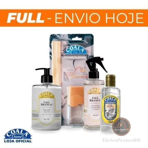 Kit coala Home Chá Branco - 4 Itens