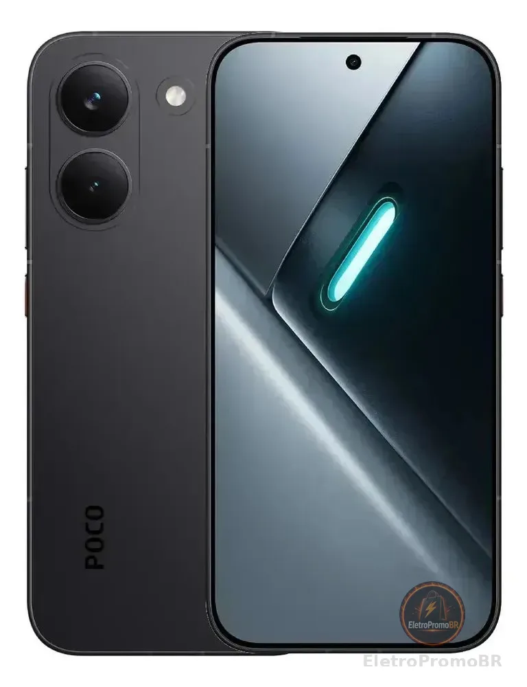 Celular Xiaomi Poco X8 Pro 5G 8gb 256gb dual sim cor preto