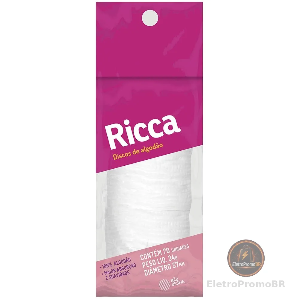 Ricca Disco de Algodão