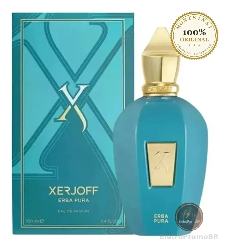 Perfume Xerjoff Erba Pura 100ml Edp Nicho Italiano Unissex