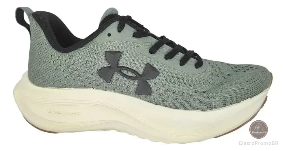 Tênis Under Armour Charged Sunny Masculino Verde Liso 35 Br