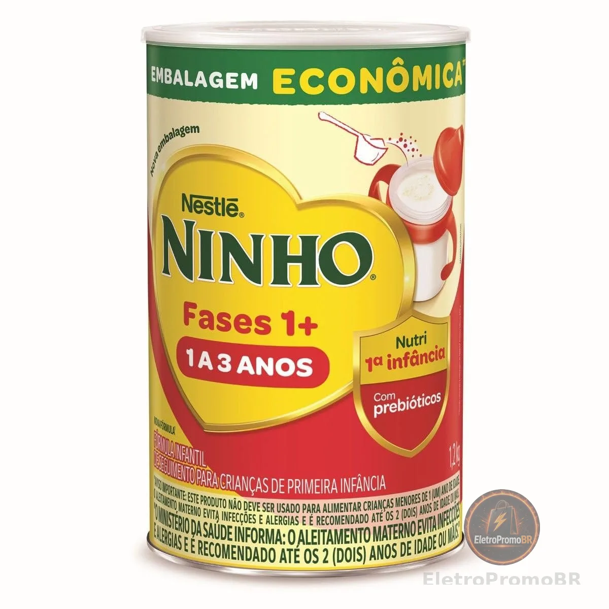 Ninho Fases 1 - Fórmula Infantil, 1.2 kg (Pacote de 1)