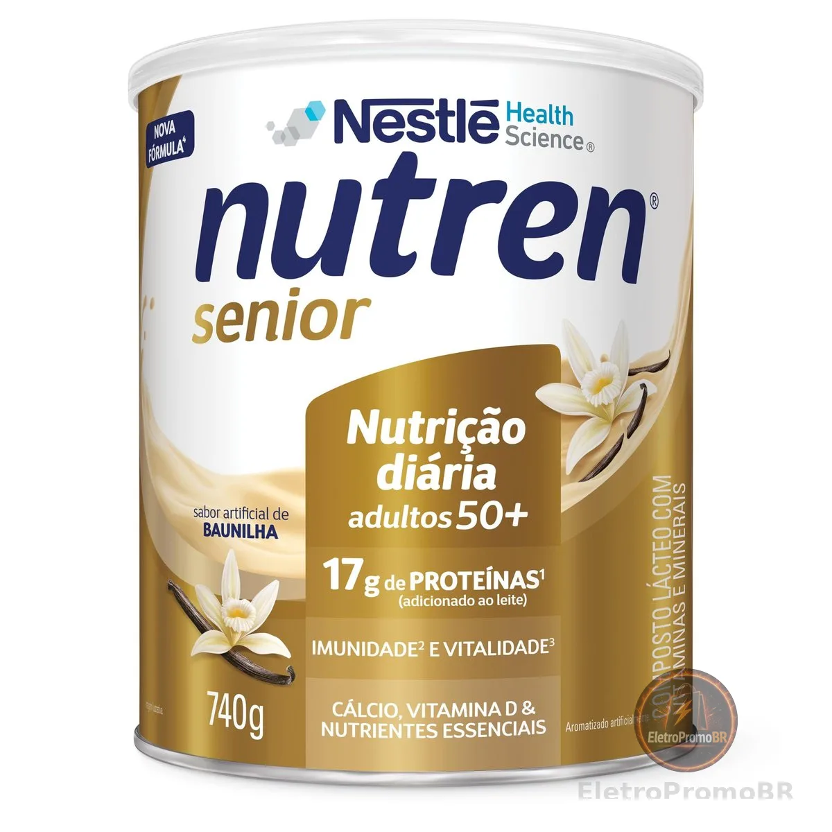 Nutren senior 740g - baunilha