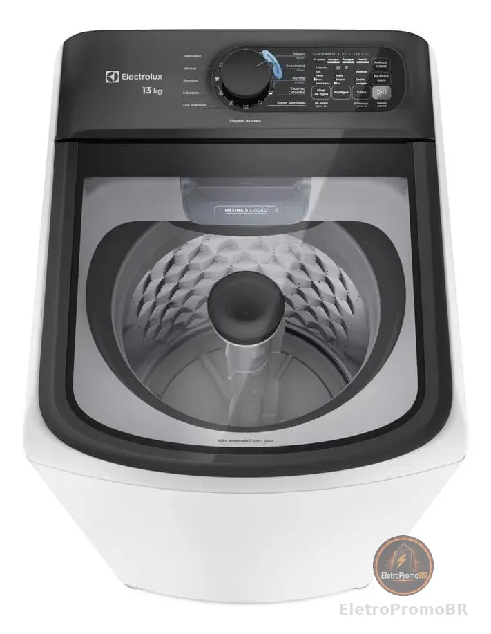Máquina De Lavar Electrolux 13kg Branca Compacta (let13) 127v Branca