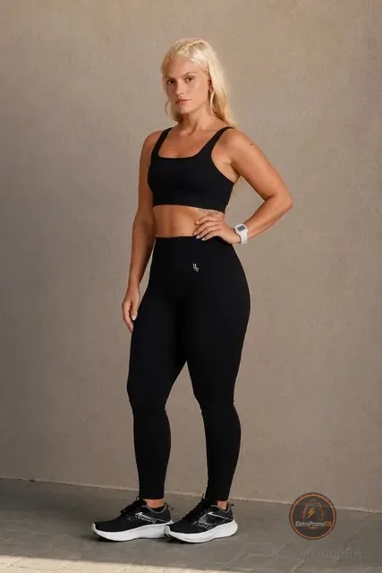 Calça Legging Max Lupo Sem Costura Fitness Sustentação