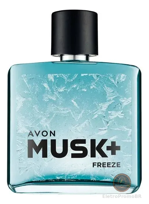 Deo Colônia Avon Musk+ Freeze 75ml