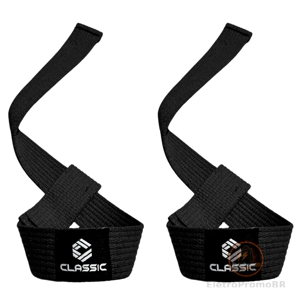 Par Strap Treino Costa Musculação Academia Crossfit Crosstraining Puxador