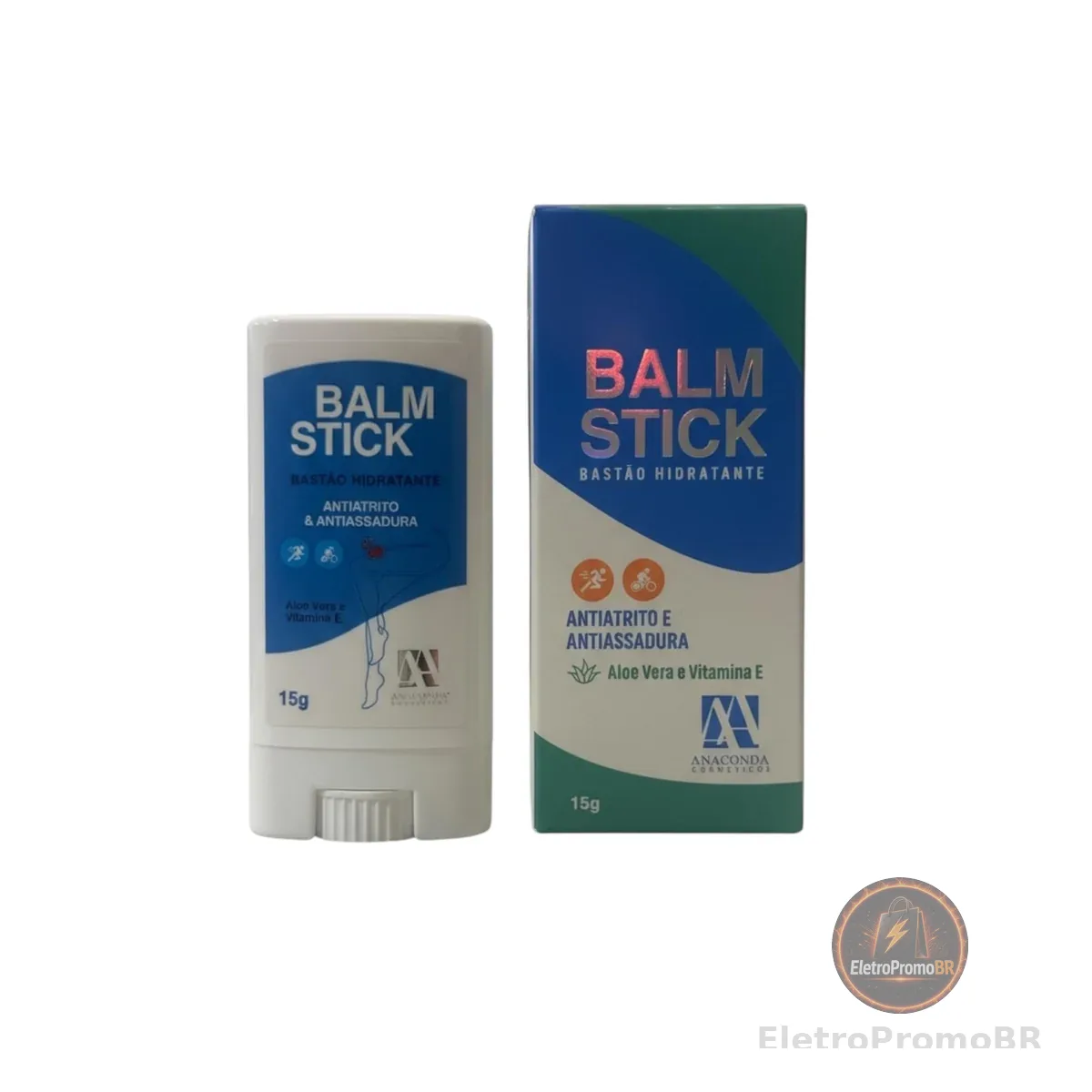 Balm Stick Bastão Hidratante Antiatrito e Antiassadura