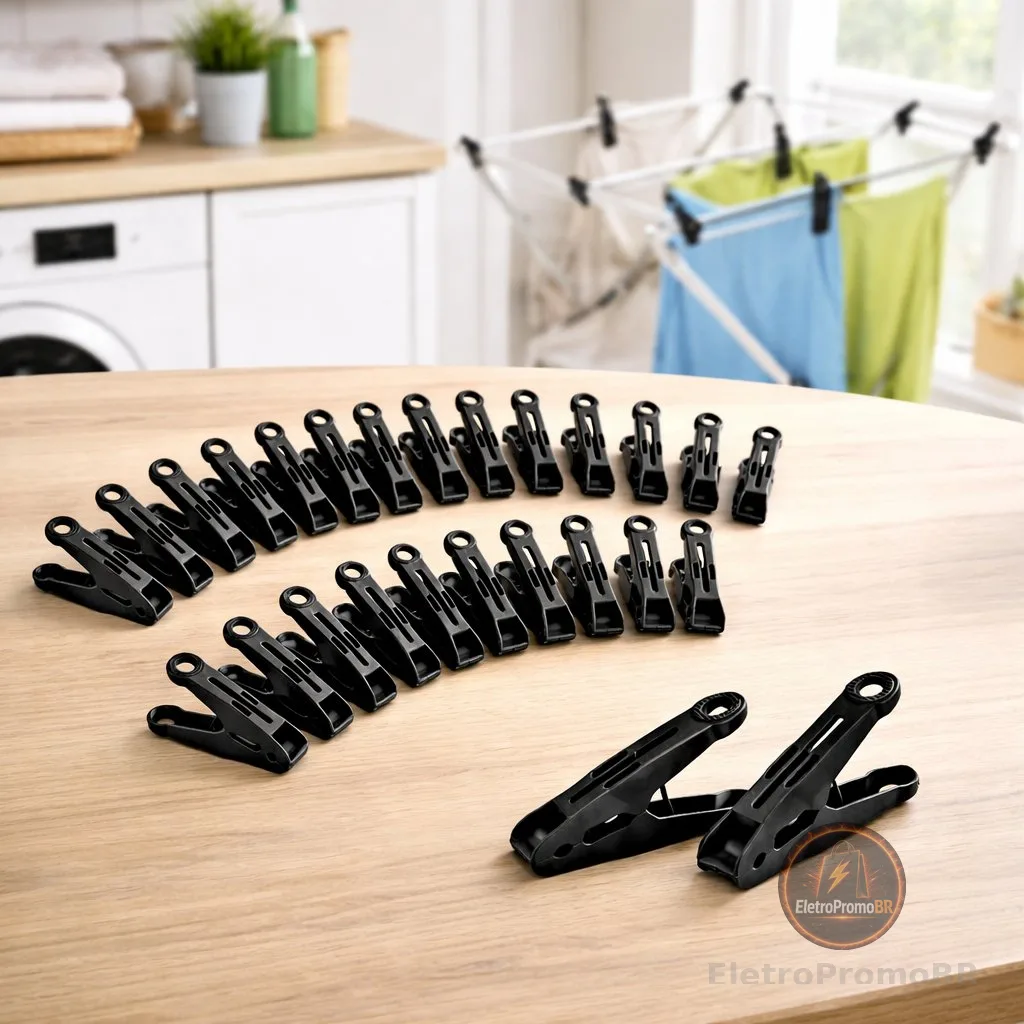 Kit 72 Prendedores Plástico Varal Roupa Pregador Reforçado