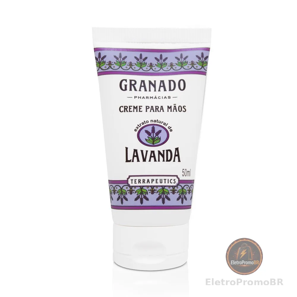 Granado Creme Para Mãos Terrapeutics, Lavanda, 50ml