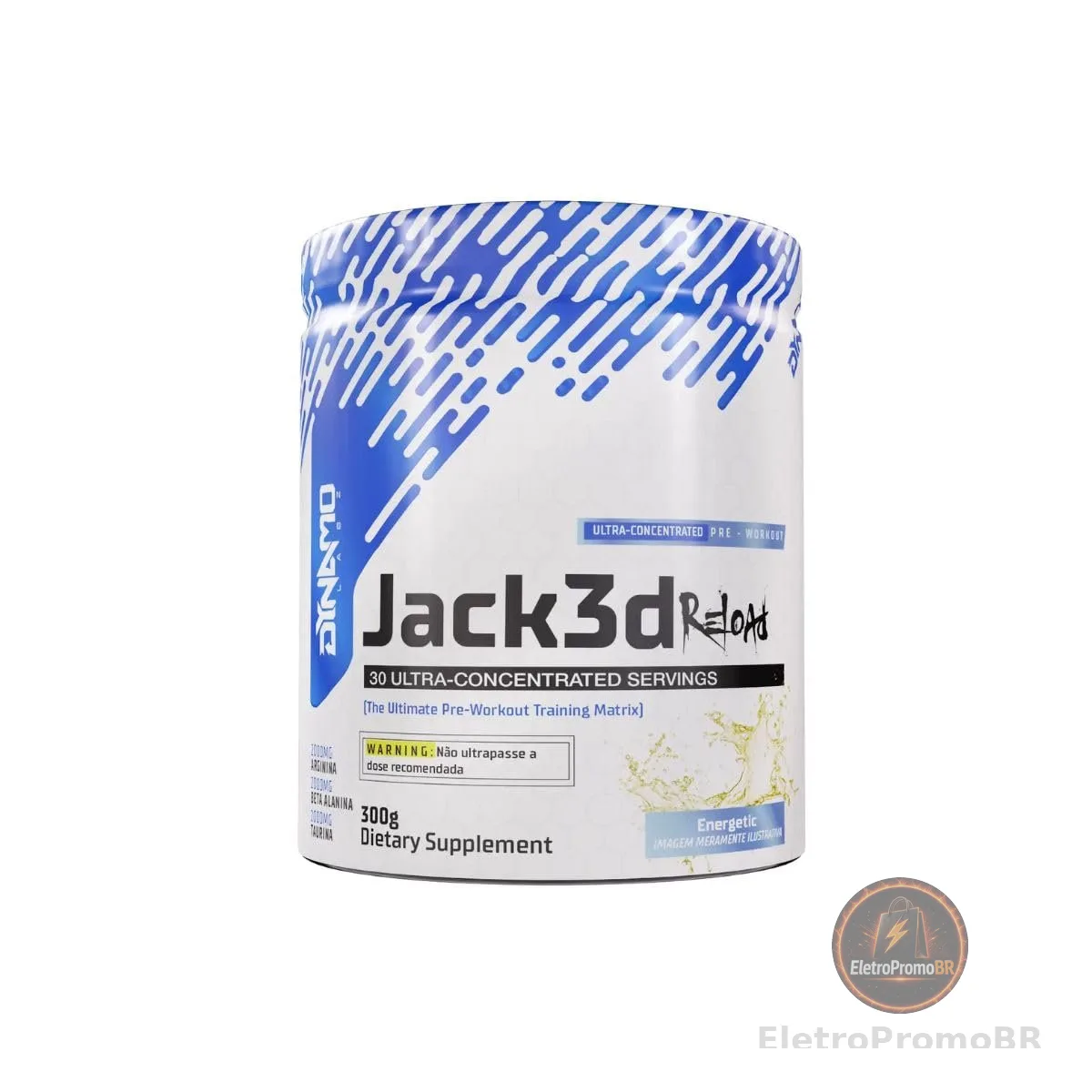 Pré Treino JACK3D Reload 300g Dynamo Labz (Energético)