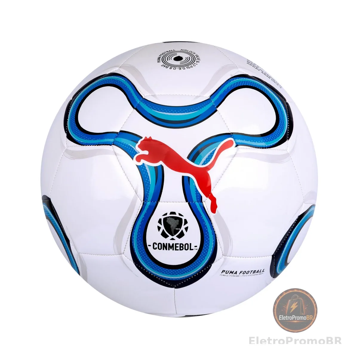 Bola Puma Cumbre Conmebol Libertadores Ms, Branco, Padrão