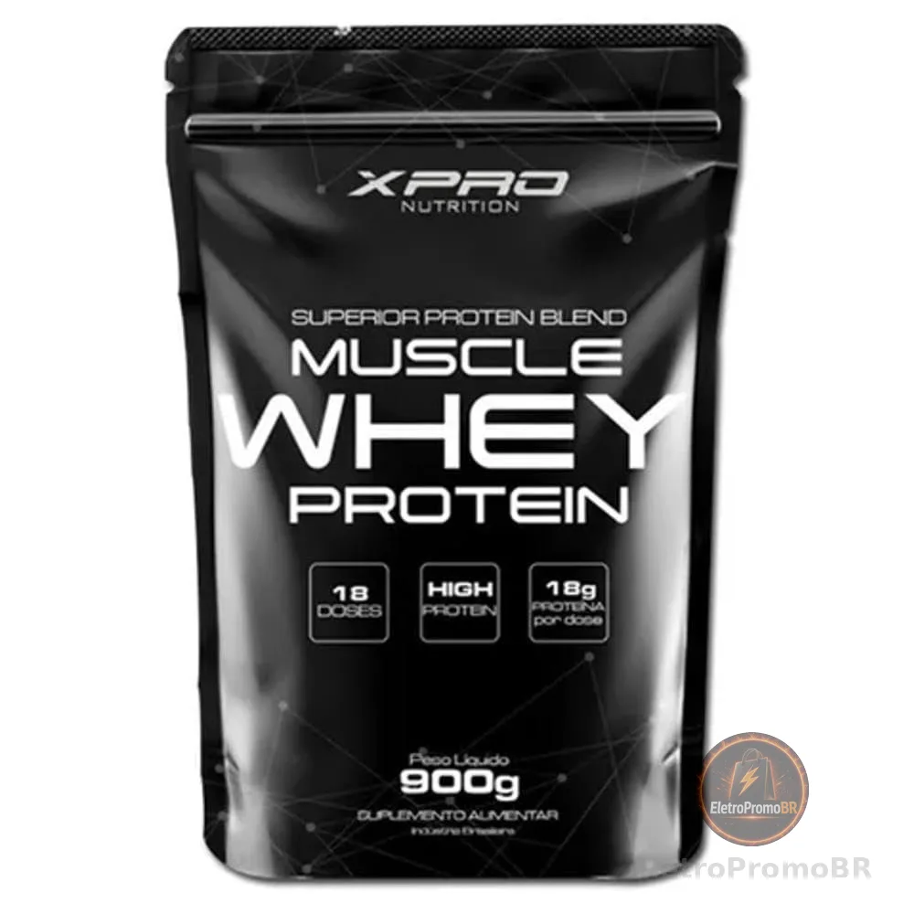 Muscle Protein Refil (900g), Baunilha
