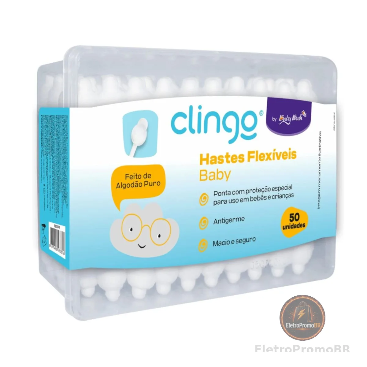Hastes Flexíveis Clingo - Branco