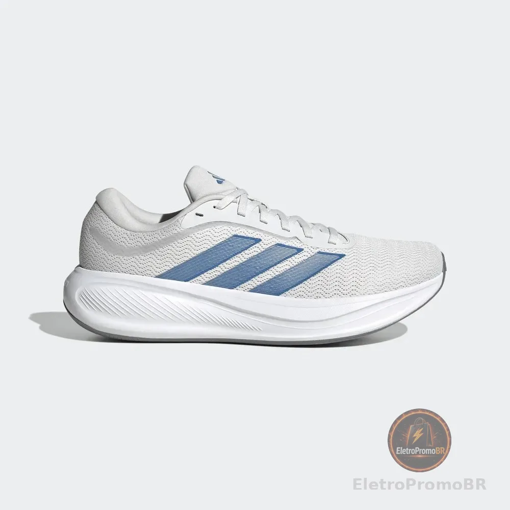 Tênis Masculino E Feminino Response Runner 2 adidas Branco Liso 41 Br