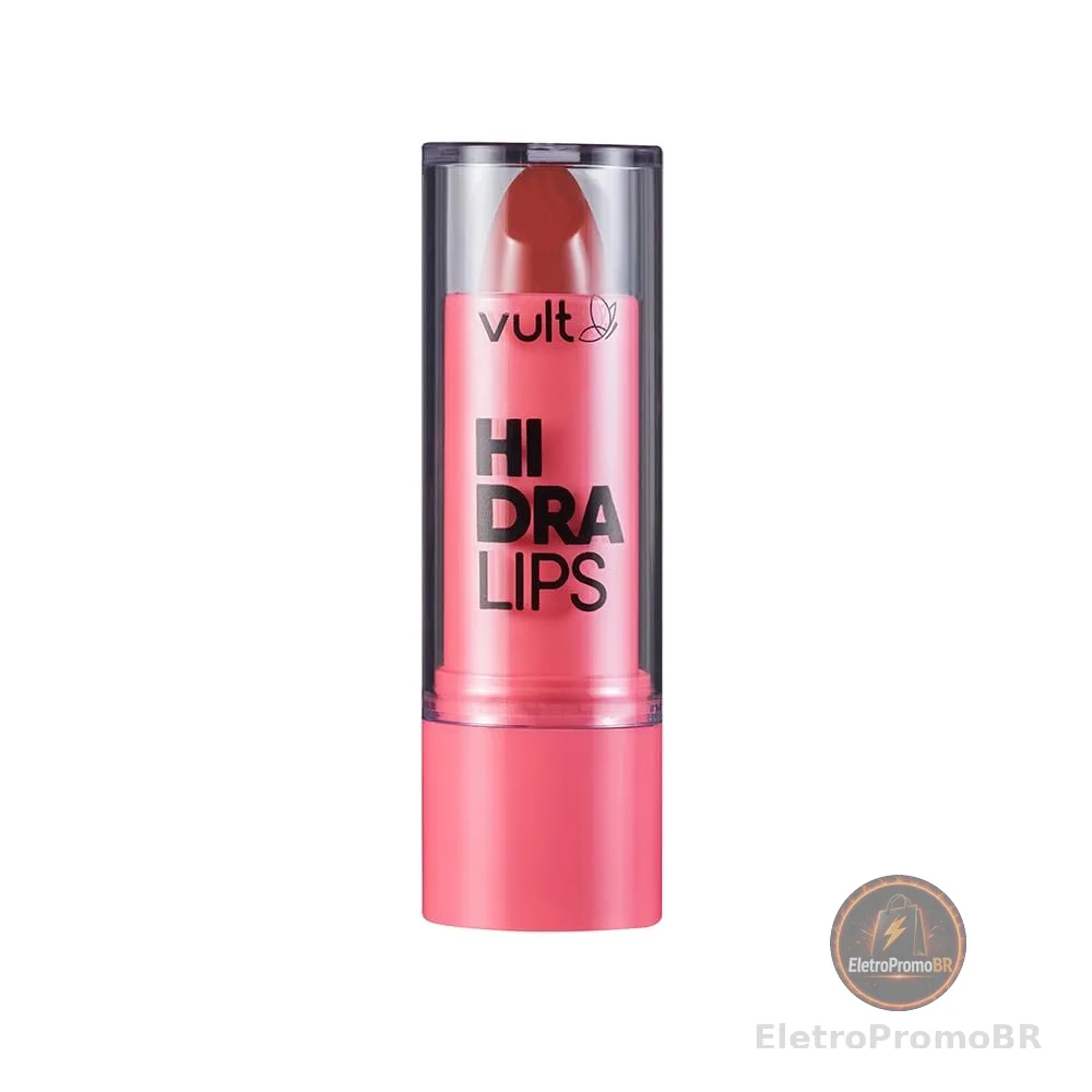 Vult Batom Cremoso Marrom Macadâmia Hidra Lips 3,6g